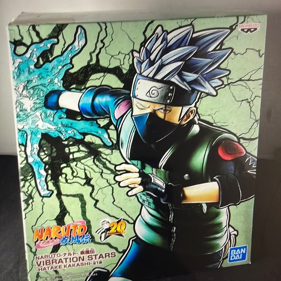 Figurine Naruto Kakashi – Character Panel Figure Banpresto 2003 – Bon état